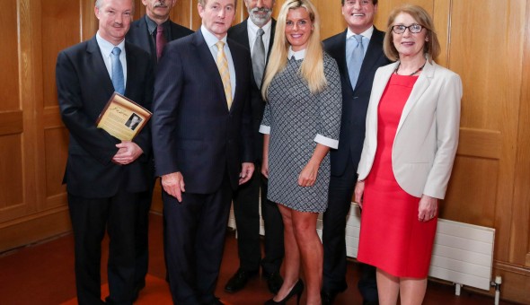 The Lemass family at the presentation of the Seán Lemass Award for Enterprise 2014